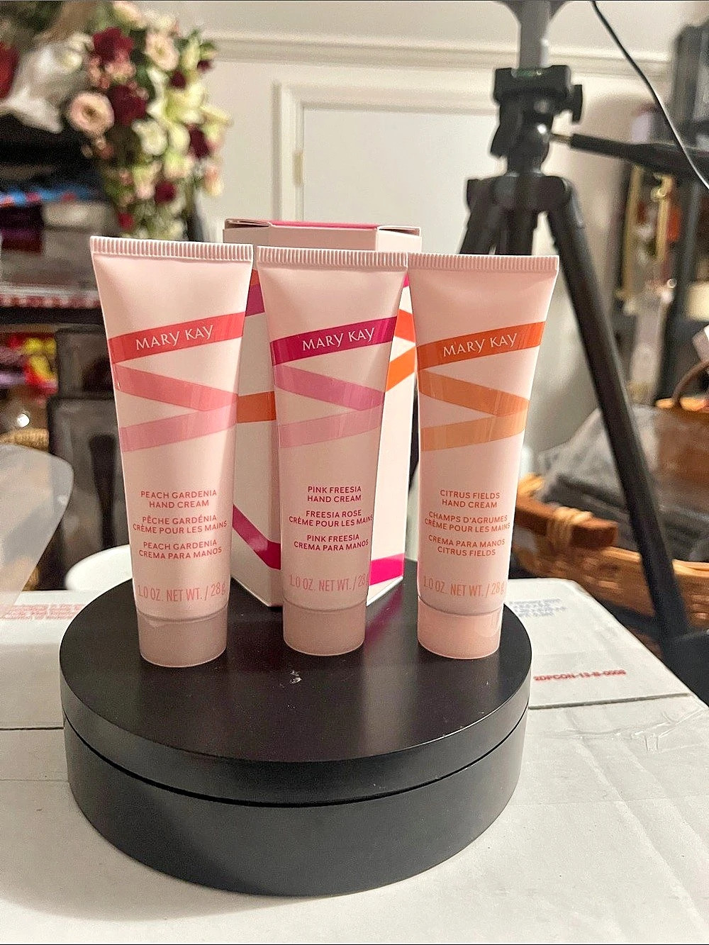 Mary Kay Hand Cream Minis Pink New In Box